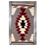 VTG Hand Woven Wool Navajo Rug 22