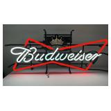 Neon Budweiser Beer Bar Light Advertising