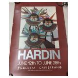 HELEN HARDIN SIGNED EXPO POSTER 20" X 31"