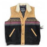 NOS Suede Leather Vest Western Sz 3X