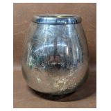 Mercury Glass Candle Holder