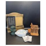 Vintage Decor: Market Minder, Cast Iron String