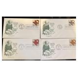 1988 1 Day Cancel Quilting Stamps