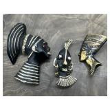 Queen Nefertiti, Nubian Queen & African Mask