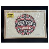 Signed Jim Johnny Native American Art Card