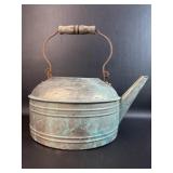 VTG Tin Kettle Used Shows Wear