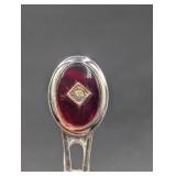 Vintage Lamode Sterling Silver 925 Tie Bar