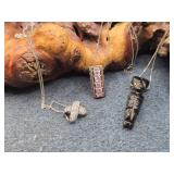 Three Vintage Silver Necklaces