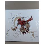 PEN BRADY PERSONALLY SIGNED "PINING FOR RED"