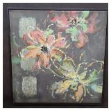 Agnes Saint Leger Floral Art on Canvas