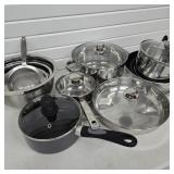 Lot of Assorted Stainless & Cookware