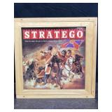 STRATEGO BOARD GAME IN WOOD COLLECTORS BOX MILTON
