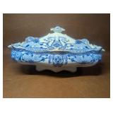 Raleigh (Flow Blue)by Burgess & Leigh Covered