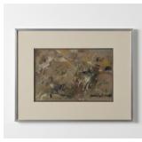 Marilyn C. Gordley Untitled Oil Sketch