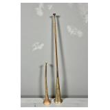 Pair of VTG Copper & Brass Horns