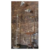 Two Vintage Floor Lamps