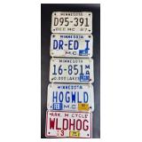 Motorcycle License Plates Arkansas & Minnesota