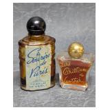 Early Mid Century Perfume Bottles Dark Brilliance