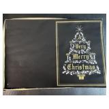 Box of Black Christmas Cards Great for Repurpose