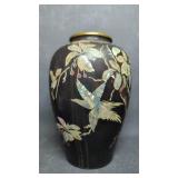 Japanese Vase with Inlaid Abalone
