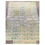 73 NOS OKLAHOMA LICENSE PLATES 1970 OKLAHOMA IS