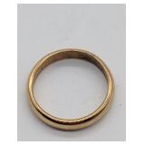 14k YELLOW GOLD BABY RING