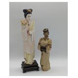 2 ASIAN FIGURINES