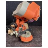 CHICAGO ELECTRIC CHAINSAW BLADE SHARPENER MOUNTED