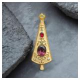 Vintage Eisenberg Ice Enameled Rhinestone