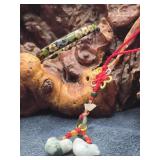 Cloisonne Bangle & Jade Sash