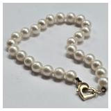 Pearl Bracelet w/ 14k Clasp