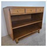Retro Maple Shelf / Drawer Unit