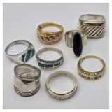 Lot of Sterling Rings