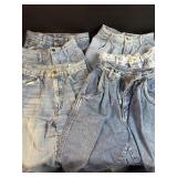 6 Pair Ladies Jeans Bill Blass/ Jolie/ Chaus/ Liz