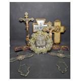 Decorative Catholic Wall Crucifixes, Crosses ++