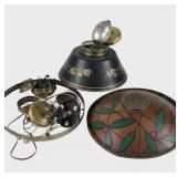 Light Fixtures / Hardware w/ Tole Style Lamp