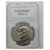 1971 S IKE SILVER DOLLAR