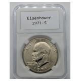 1971 S IKE SILVER DOLLAR