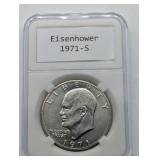 1971 S IKE SILVER DOLLAR