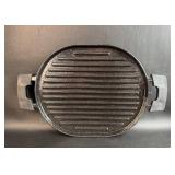 NuWave ~ Black Enameled Cast Iron Low & Oblong