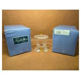 3 NOS Crystal Nativity Scenes