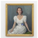 Original Portrait of a Lady by Georges La Chance