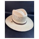 Stetson Straw Style Hat Medium