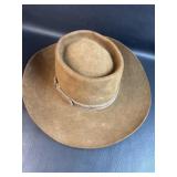 VTG Stetson 3X Beaver Size 7 1/4 Damage Noted in