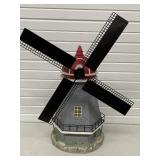 GARDEN WINDMILL SOLAR LIGHT UNTESTED SOLAR PANELS