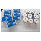 Box Lot- Kleenex and Toilet Paper