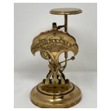 Antique Brass Postal Scale Marion & Co London