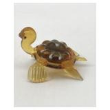 MORANO STYLE ART GLASS TURTLE