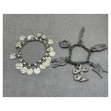 Bronze Replica Coins & Gold Tone Tokens Charms