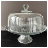 Glass Cake Stand and Dome